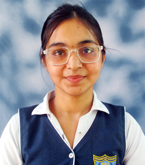 Ishita Choudhary <br /> Vice Captain Nehru House