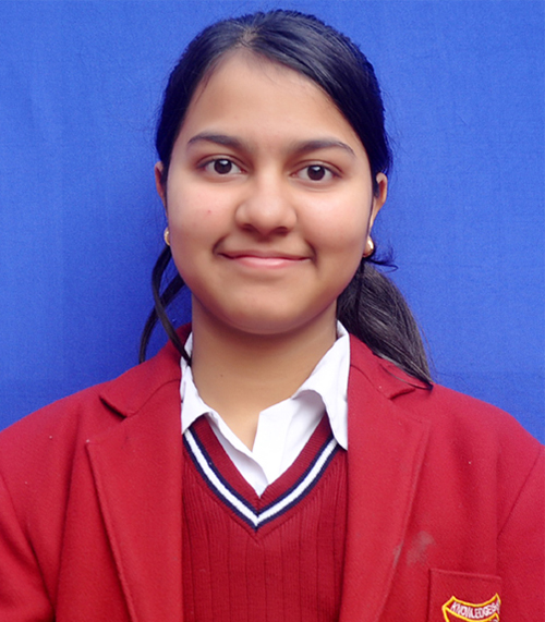 Tanvi <br /> (Art &amp; Craft Club President)